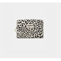 Trousse de toilette Leon - Léopard écru