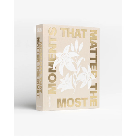 Album photo - Moments that matters the most - Beige