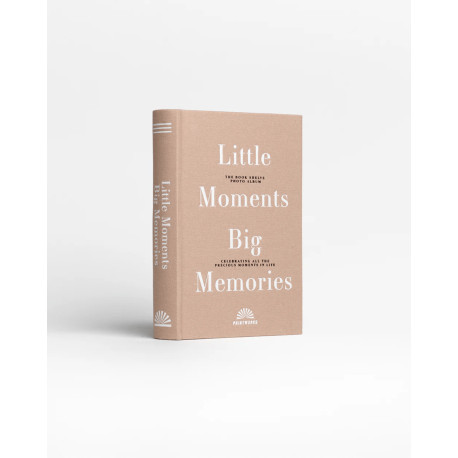 Album photo livre - Little moments big memories
