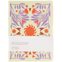 Carnet de notes - Sun beige lavender 
