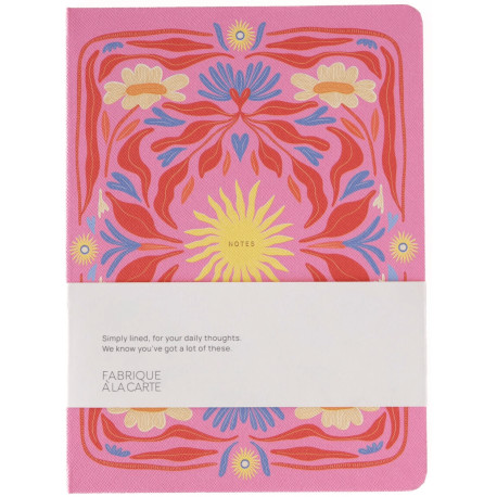 Carnet de notes - Sun pink