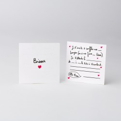 Invitations Bisou