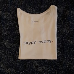 T-shirt Happy mummy - Taille XS